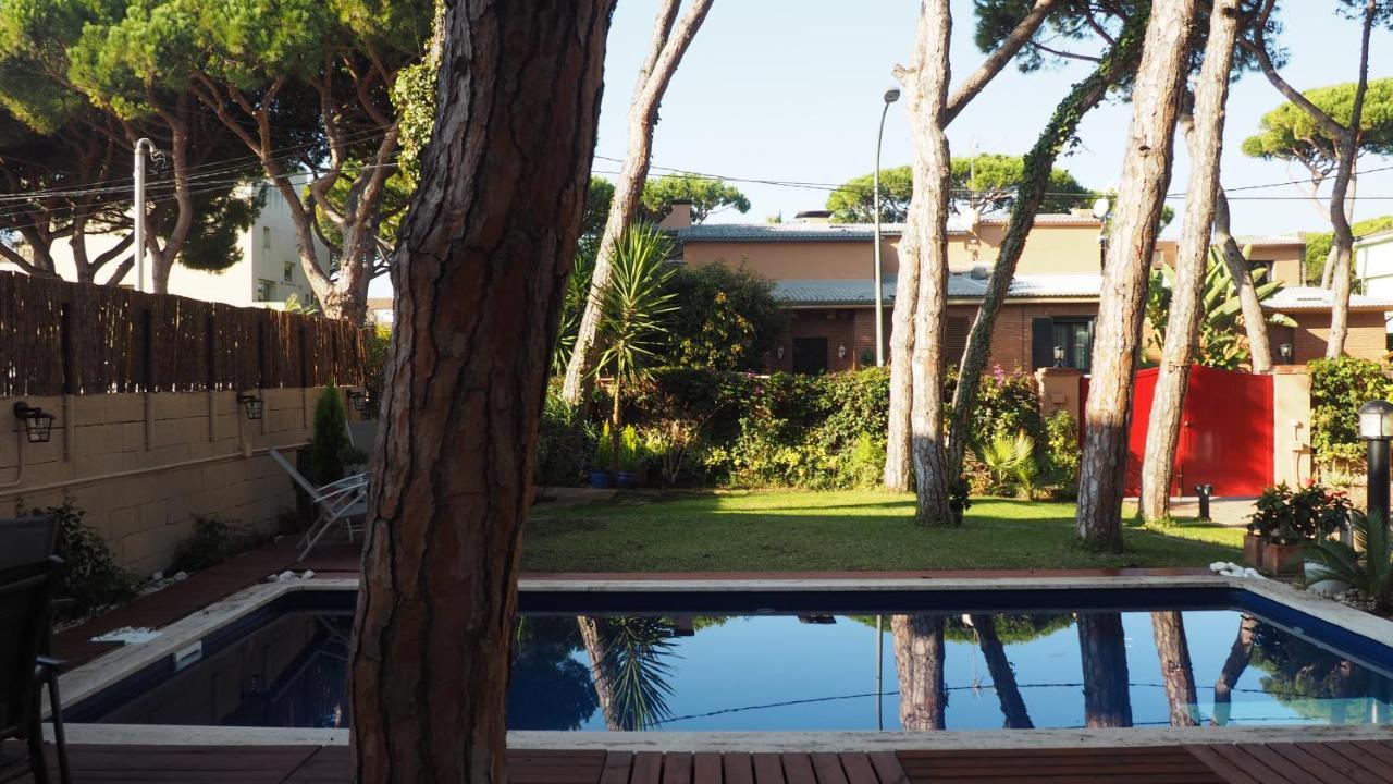 Villa Bella Estanca Castelldefels Bagian luar foto